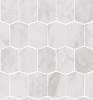 NA98 Velvet Mosaico Hexagon White ret. 31х35