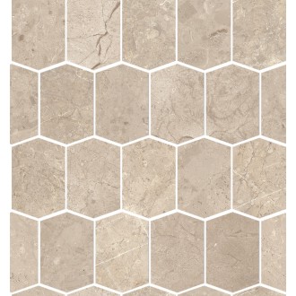 NB01 Velvet Mosaico Hexagon Almond ret. 31х35