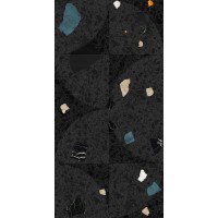 NB_P0022 Керамогранит Cray dark geometry 30х60