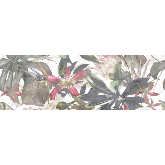 Керамическая плитка ND_P0380 Плитка Shine flower 30х90