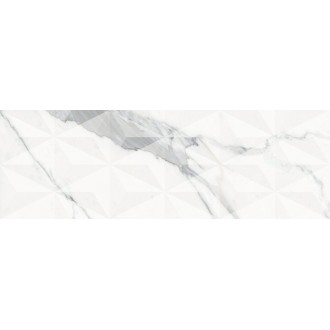 NEO93103D Плитка Elegante Statuario Triangolo Shine Rettificato 30x90