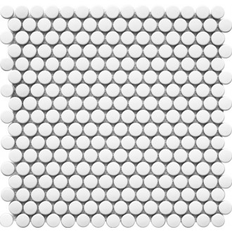 NK41000 Penny Round White Matt 315х309х6