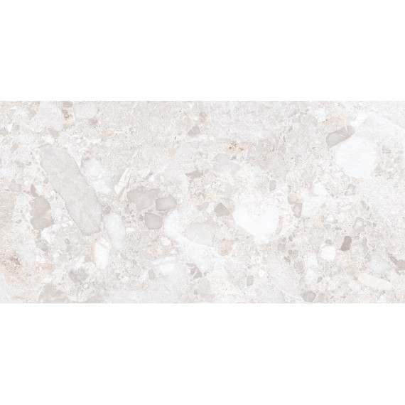 Керамогранит NTTVL99847D Керамогранит Terrazzo White Creative 4D 60x120