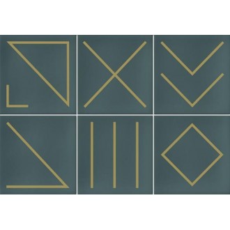 Nagano Turquesa 23x33,5