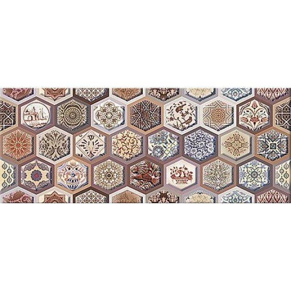 Керамическая плитка Navarra Mocca Arabesco 20.1х50.5