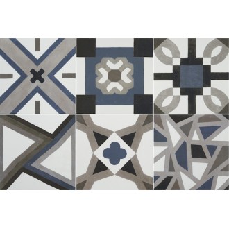 Niza Azul (6 дизайнов) 20x20