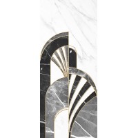 Noir white декор 25х60