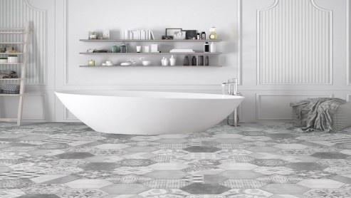 Керамогранит Nuuk Hexa ITT Ceramic