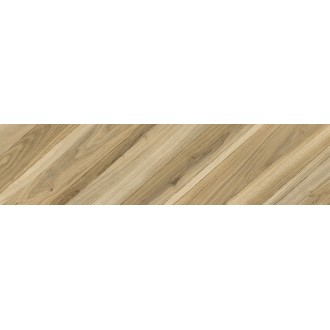 O-CCH-GGA394 Керамогранит Carrara Chic шеврон B светло-коричневый 22,1x89