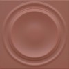OBE003 Декор Аква Альта 2 красный матовый структура 20x20x0,95