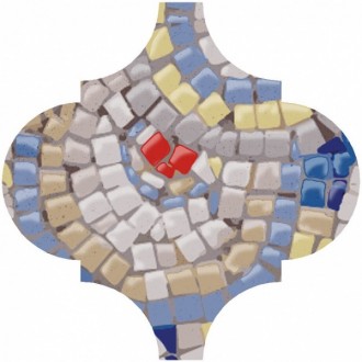 OP/A169/65000 Плитка Арабески Майолика Гауди 6.5x6.5