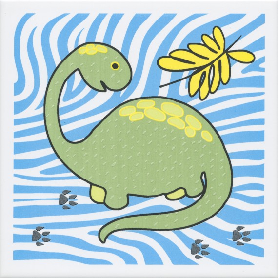 Ступени OP/A227/5009 Плитка Декор Динозаврики 2 матовый 20x20