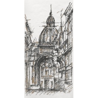 OP/A243/48017R Плитка Декор Беллони матовый обрезной 40x80x1