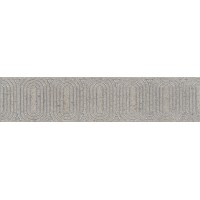 OP/B206/12137R Плитка Бордюр Безана серый обрезной 25*5.5