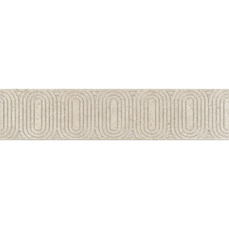 OP/C206/12138R Плитка Бордюр Безана бежевый обрезной 25*5.5