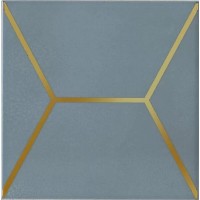 OP/E181/17067 Плитка Декор Витраж голубой 15*15