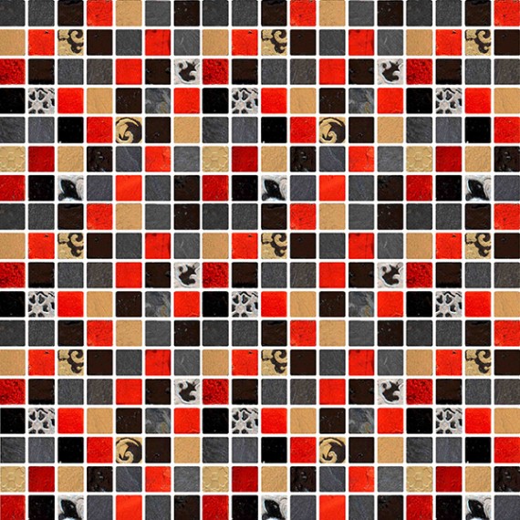 Мозаика ORION-18 на сетке 1.5х1.5 30х30