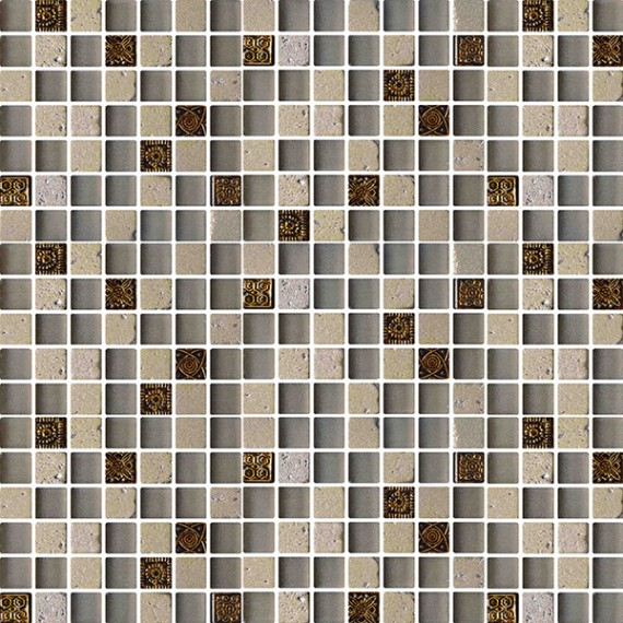 Мозаика ORION-6  на сетке 1.5х1.5 30х30