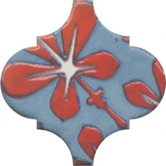 OS/A32/65000 Плитка Арабески Майолика орнамент 6.5x6.5