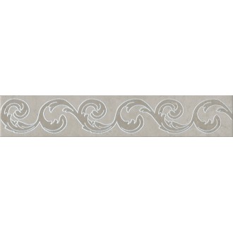 OS/B159/SG1686 Керамогранит Бордюр Монсанту серый светлый 40,2х7,2