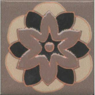 OS/C176/21052 Плитка Вставка Анвер 10 коричневый 4.85x4.85x6.9