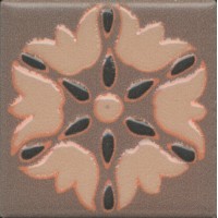 OS/C178/21052 Плитка Вставка Анвер 12 коричневый 4.85x4.85x6.9