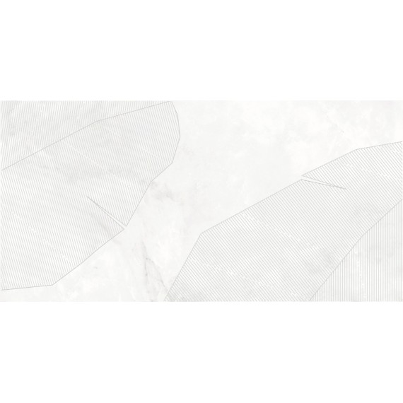 Керамическая плитка OS/C366/48027R Cosmo bianco Декор обрезной 40x80