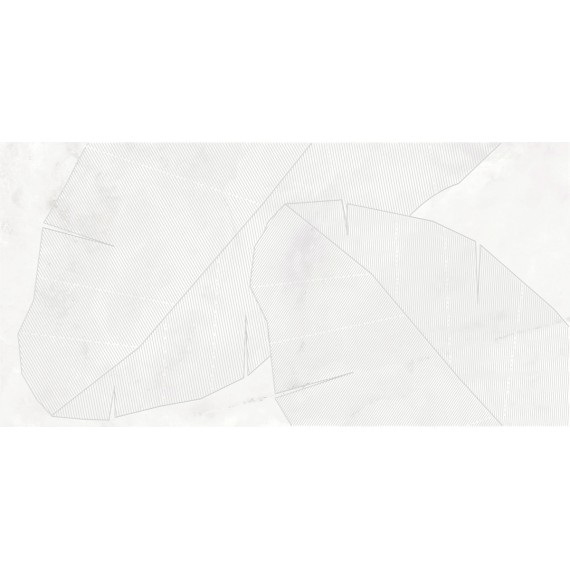 Керамическая плитка OS/C368/48027R Cosmo bianco Декор глянцевый обрезной 40x80