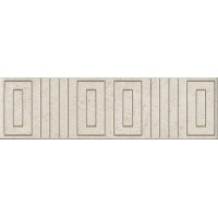 OS/D242/8345 Плитка Бордюр Матрикс бежевый светлый 20х5,7
