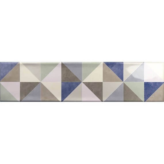 Керамическая плитка Ocean Decor Triangle Mix 7.5x30
