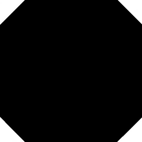 Керамогранит Octogono Negro 31,6x31,6 145