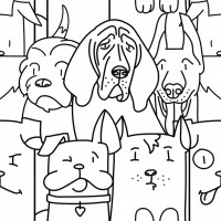 Oh My Dog White 25x25