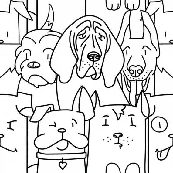 Керамогранит Oh My Dog White 25x25