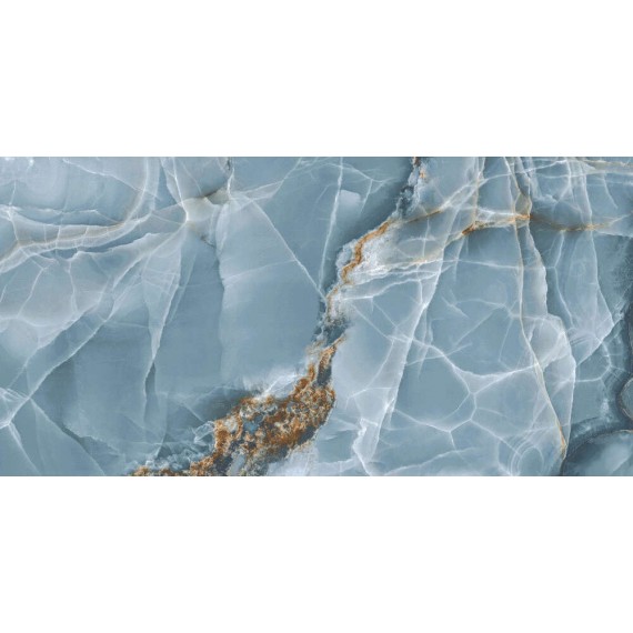 Керамогранит Onyx Blue High Gloss 60x120