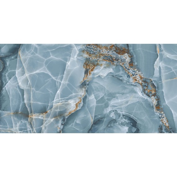 Керамогранит Onyx Blue High Gloss 9mm 60x120