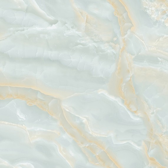 Керамогранит Onyx Miraculous Голубой Полированный 60х60