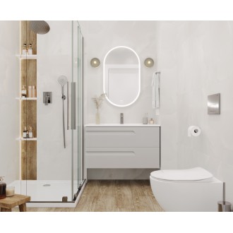 Onyx Royal Cloud Светло-серый Полированный 80х80