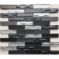 Optima Grey (стекло) 23*98 300*300