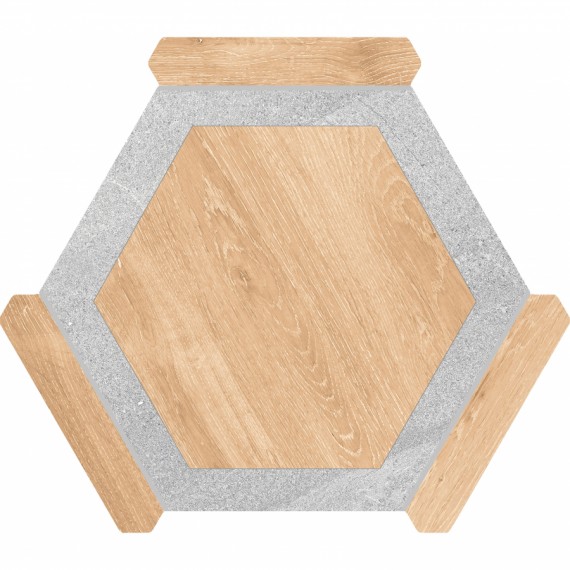 Керамогранит Oregon Haya Gris 22x25