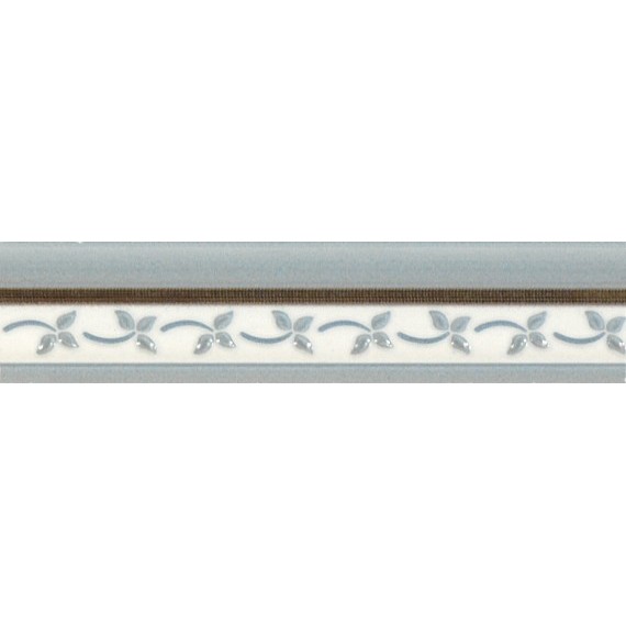Керамическая плитка Orleans Moldura Tarragone Gold Aqua Marine 4*15