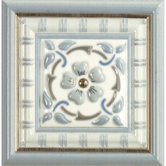 Orleans Taco Tarragone Gold Aqua Marine 15*15