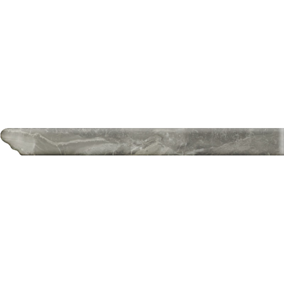 Керамогранит Ступени Orobico Izq. Grigio 3,2x33 Боковина ступени левая