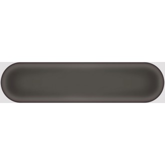 Oval Anthracite Brillo 7,5x30