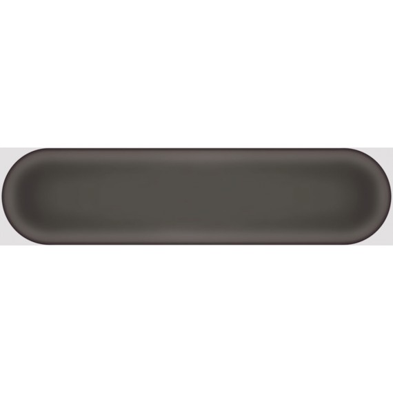 Керамическая плитка Oval Anthracite Brillo 7,5x30