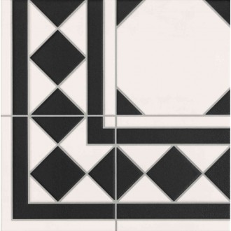 Oxford Negro Esquina 33x33