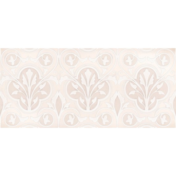 Керамическая плитка PD2G011 Вставка Pudra узор бежевый 20x44