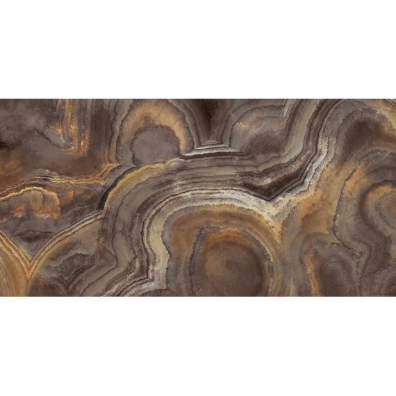 Керамогранит PF60011788 Gemstone Mystery Black Lux Rett 9mm 60x120