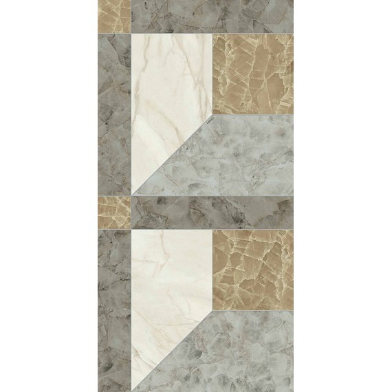 Керамогранит PF60014091 Tarsia Prospect Avorio Deco Lux 3D Rett 60x120