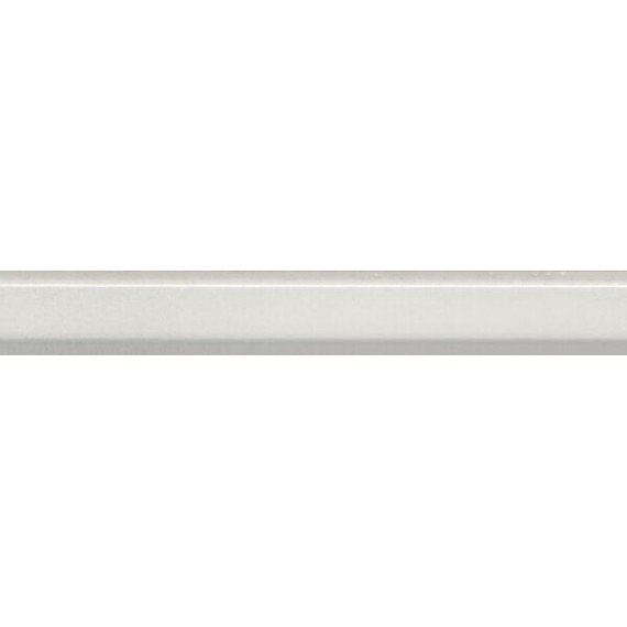 Ступени PFG010 Плитка Бордюр Витраж белый 15*2