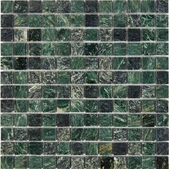 PIX215 Spider Green из мрамора 23x23 305х305x6